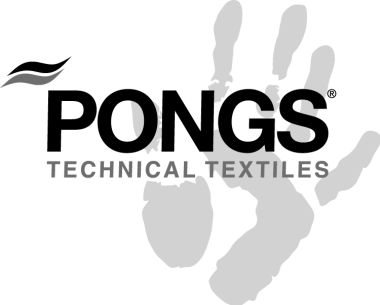 PONGS Graphite-Back Blockout Polyester Textile