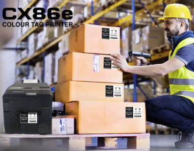CX86e Colour Label and Tag Printer