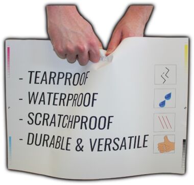 Permapaper PP Tearproof Waterproof Paper SRA3 White Digital