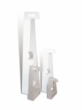 A-Line White Display Struts