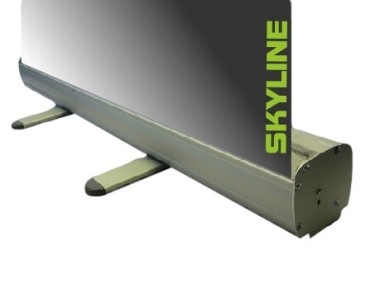 Skyline Rollup Banner Stands - Snap clip top rail
