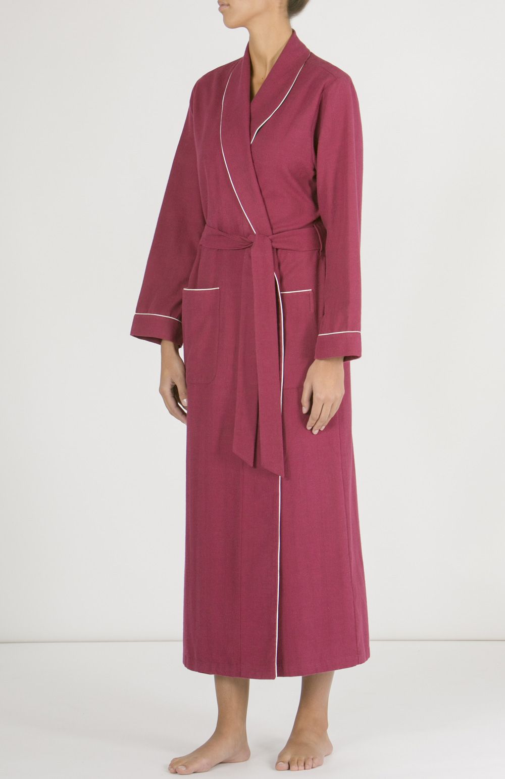 Ladies' Tartan Dressing Gown Bonsoir