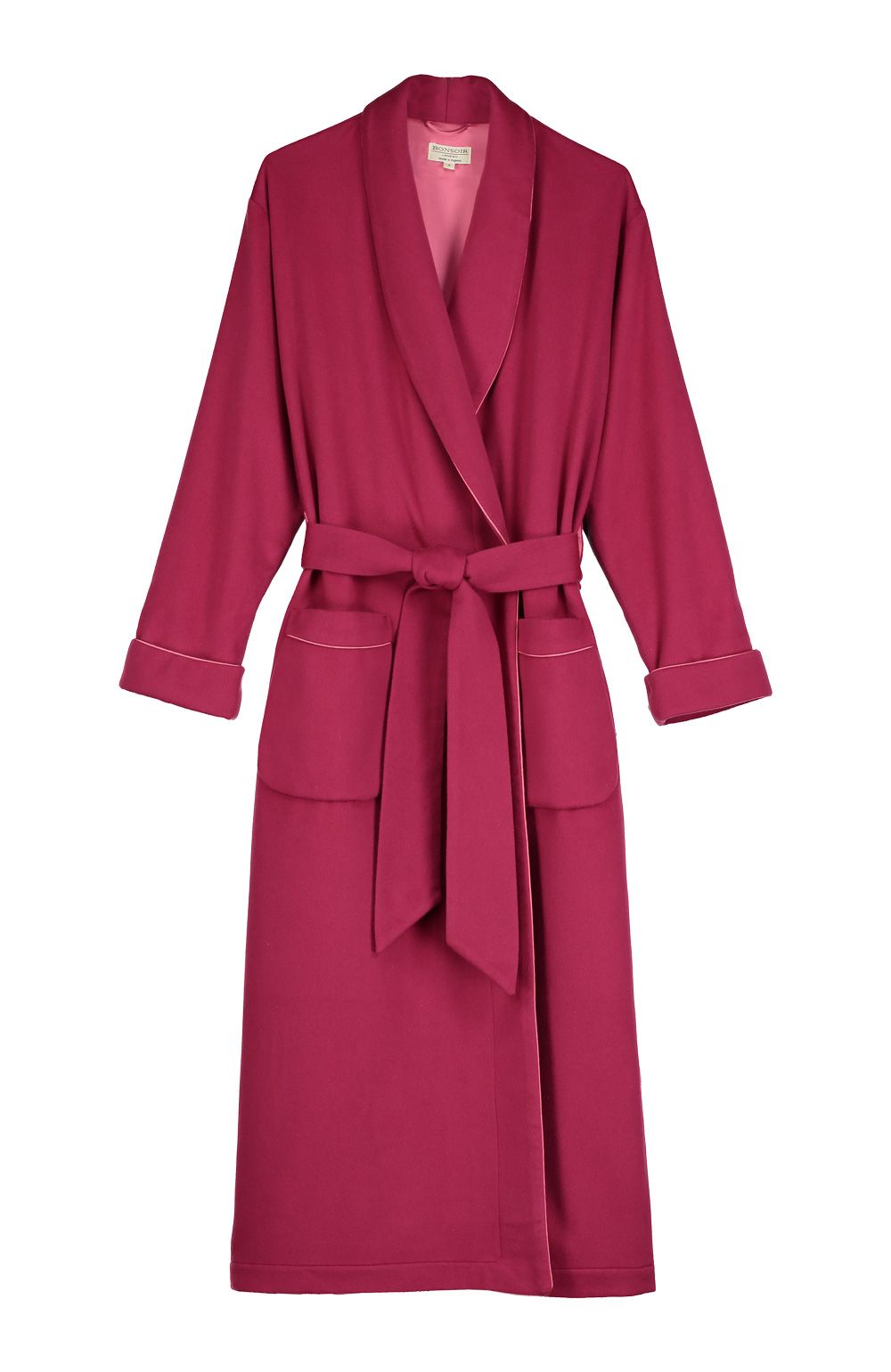 Ladies Luxury Cashmere SilkLined Gown Bonsoir