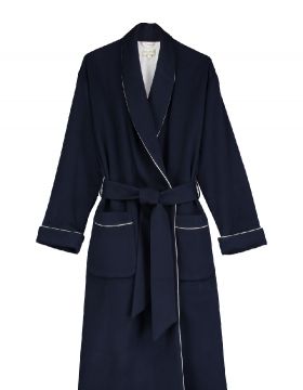 Ladies Luxury Cashmere Silk-Lined Gown - : Bonsoir