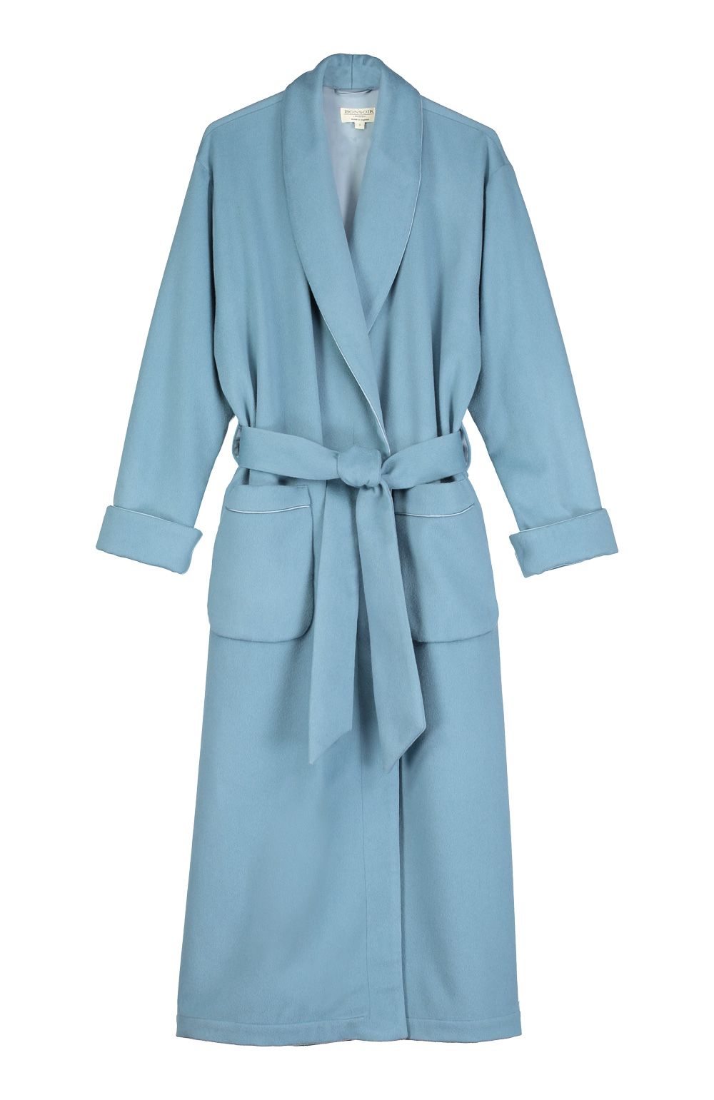 cashmere and silk robe