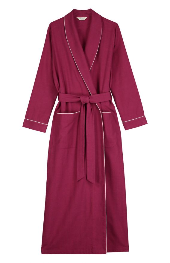 Ladies' Tartan Dressing Gown Bonsoir