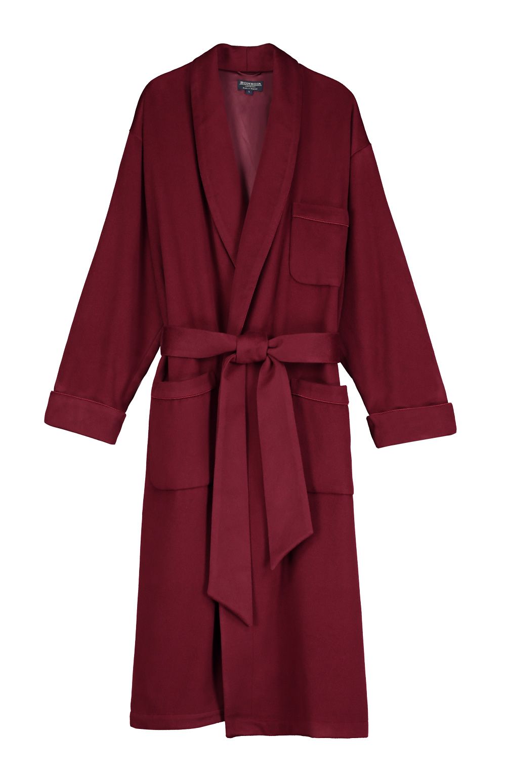 cashmere and silk robe
