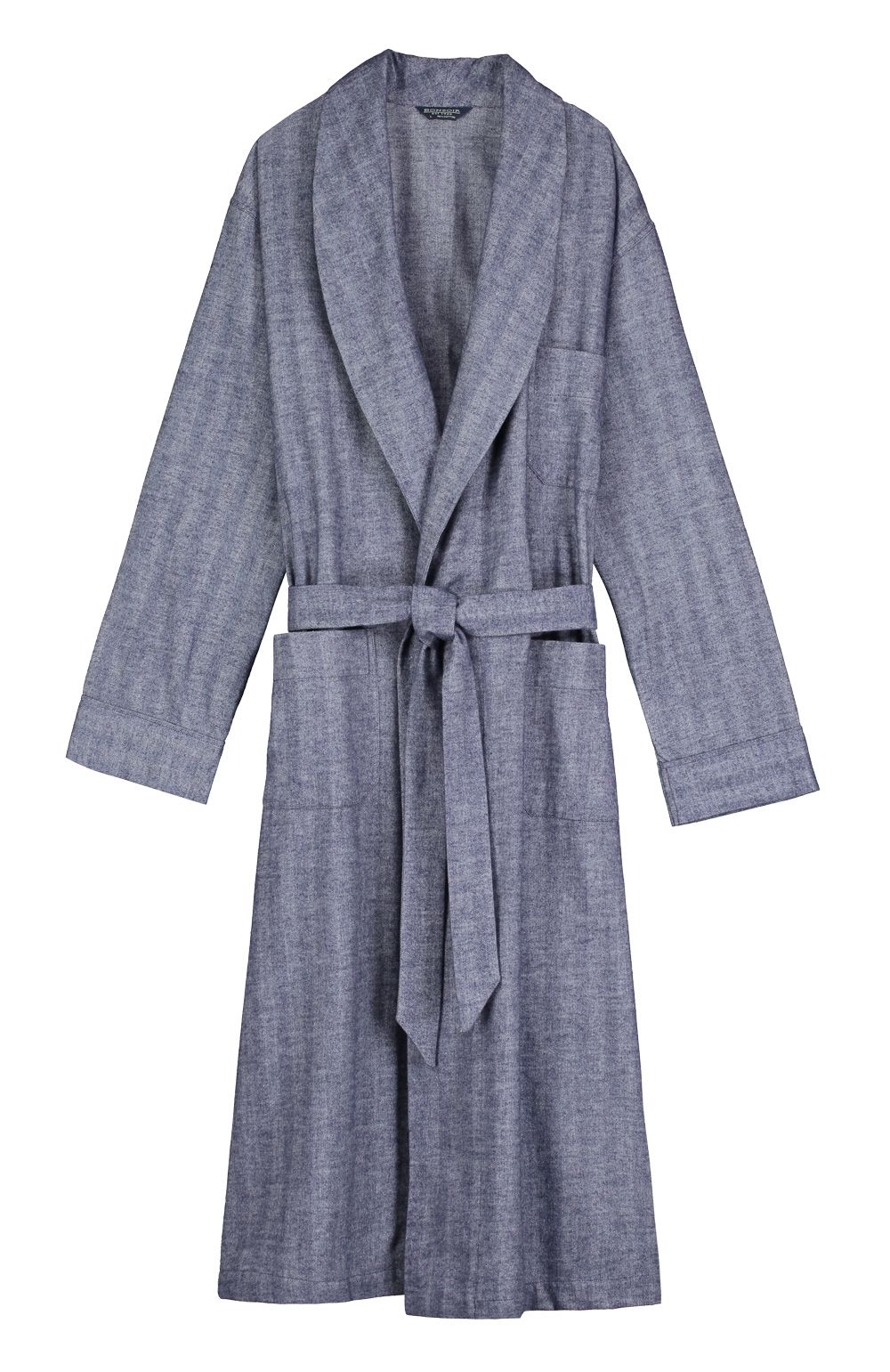 Men's Brushed Cotton Dressing Gown Bonsoir