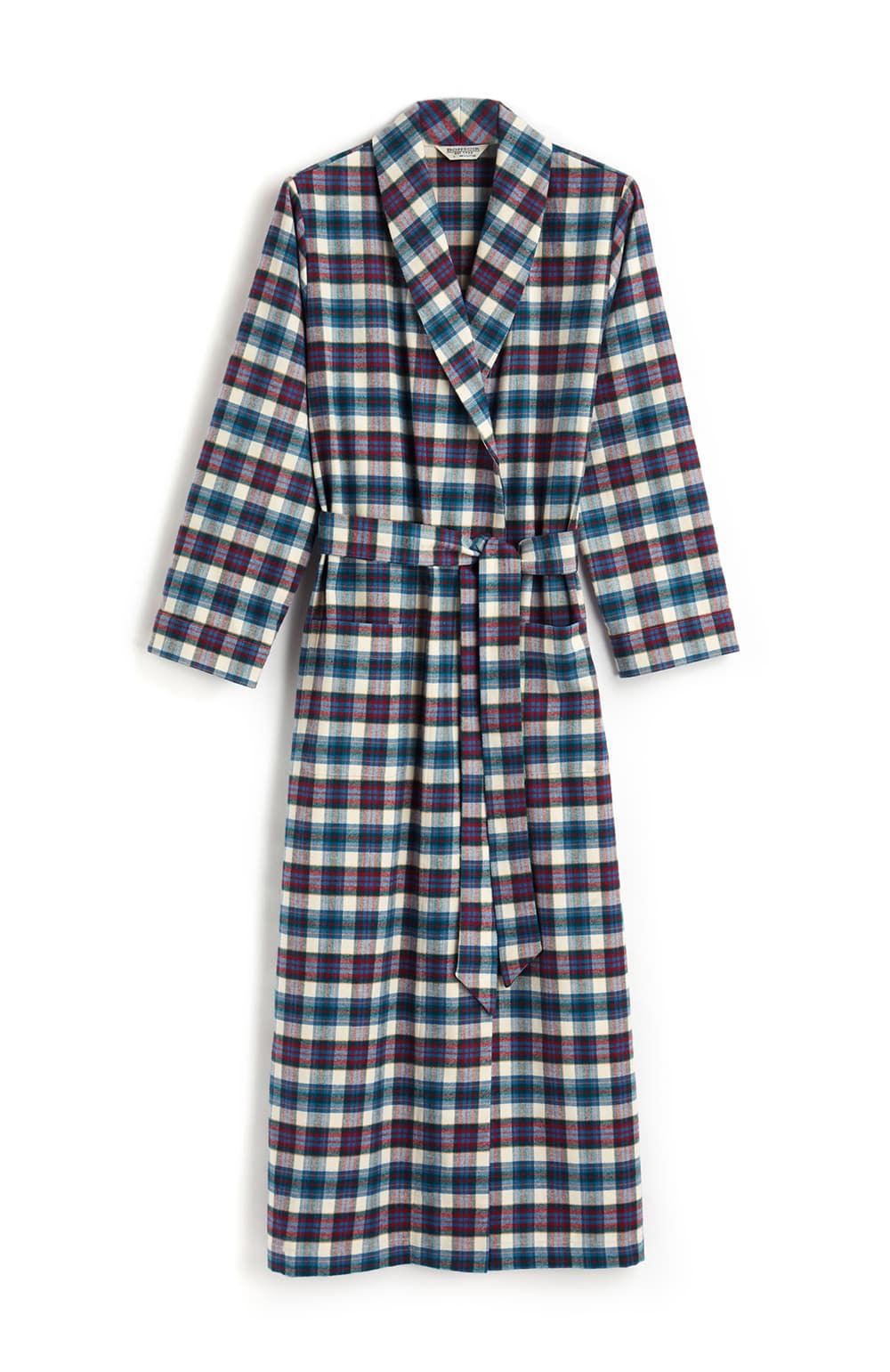 Ladies' Tartan Dressing Gown Bonsoir