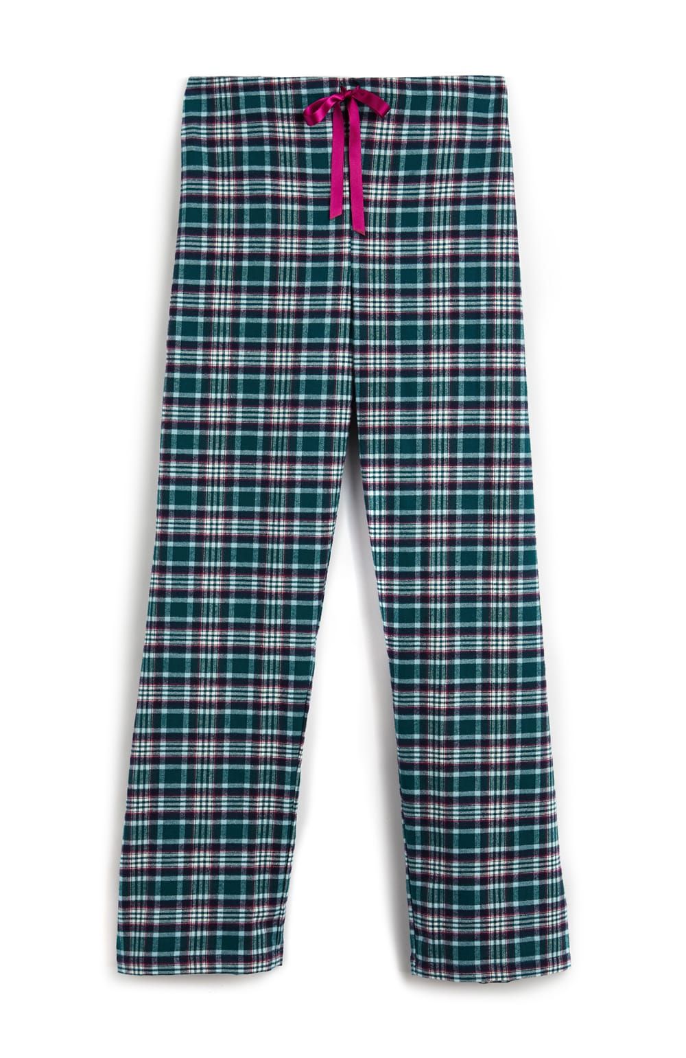 Ladies' Tartan Pyjama Bottoms - : Bonsoir