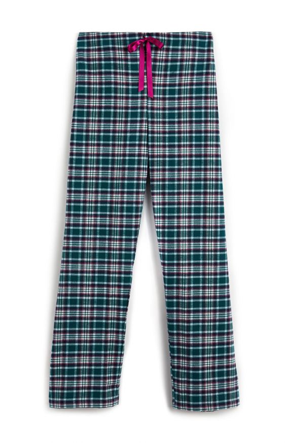 Ladies' Tartan Pyjama Bottoms - : Bonsoir