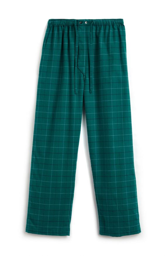 Men's Brushed Cotton Pyjama Trousers - : Bonsoir