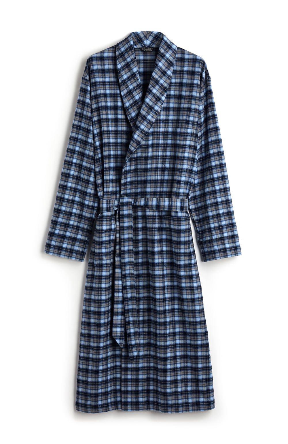 Men's Brushed Cotton Dressing Gown Bonsoir