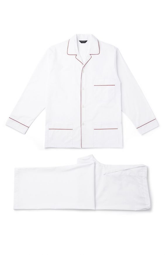 Men's Long Sleeve TieWaist Pyjamas Bonsoir