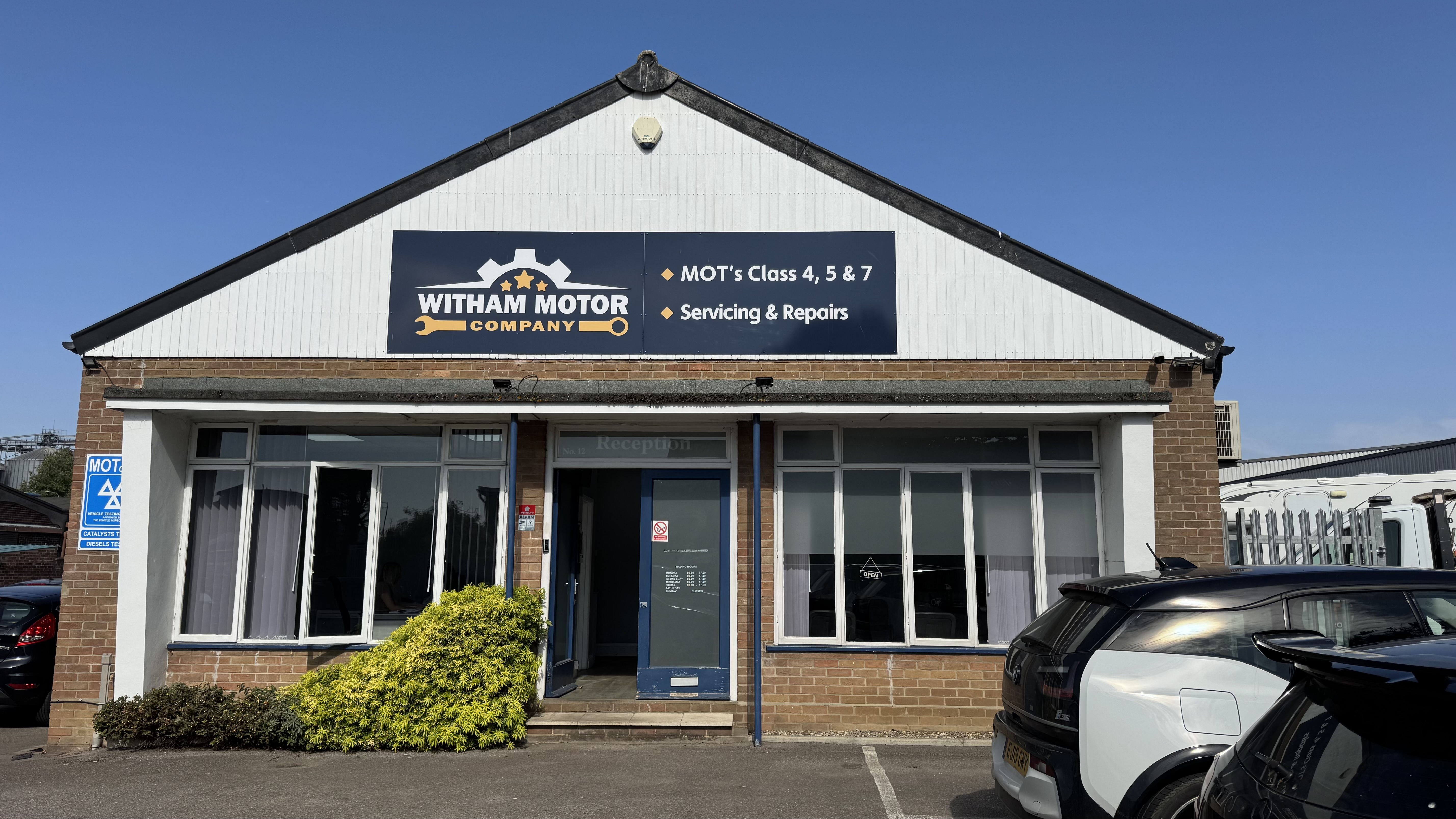 Witham frontage