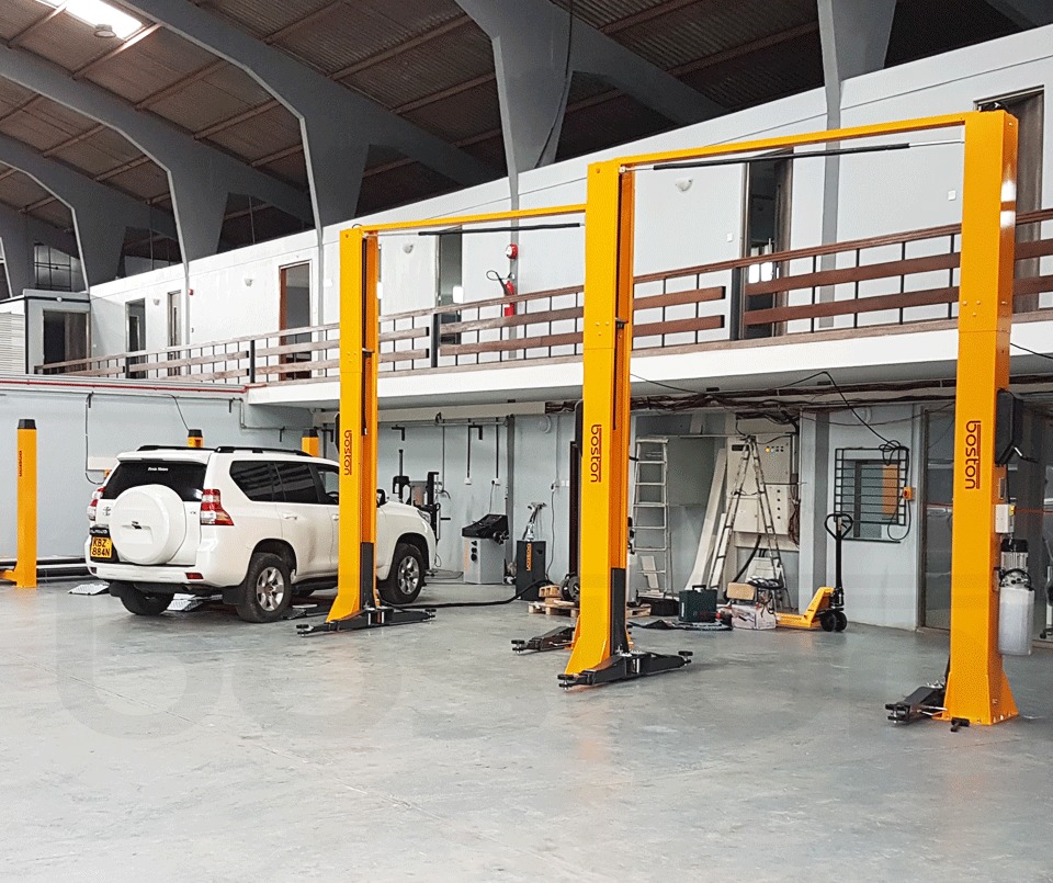 2 Post Lift Offer Vehicle Lifts Boston Garage Equipment