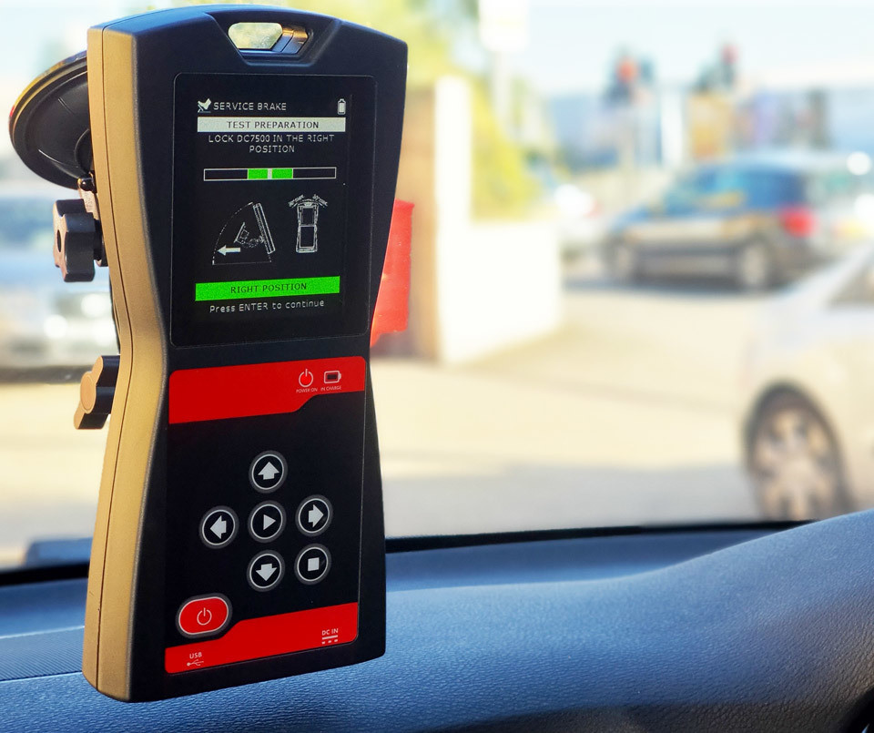 Decelerometer Connected MOT Equipment Approved