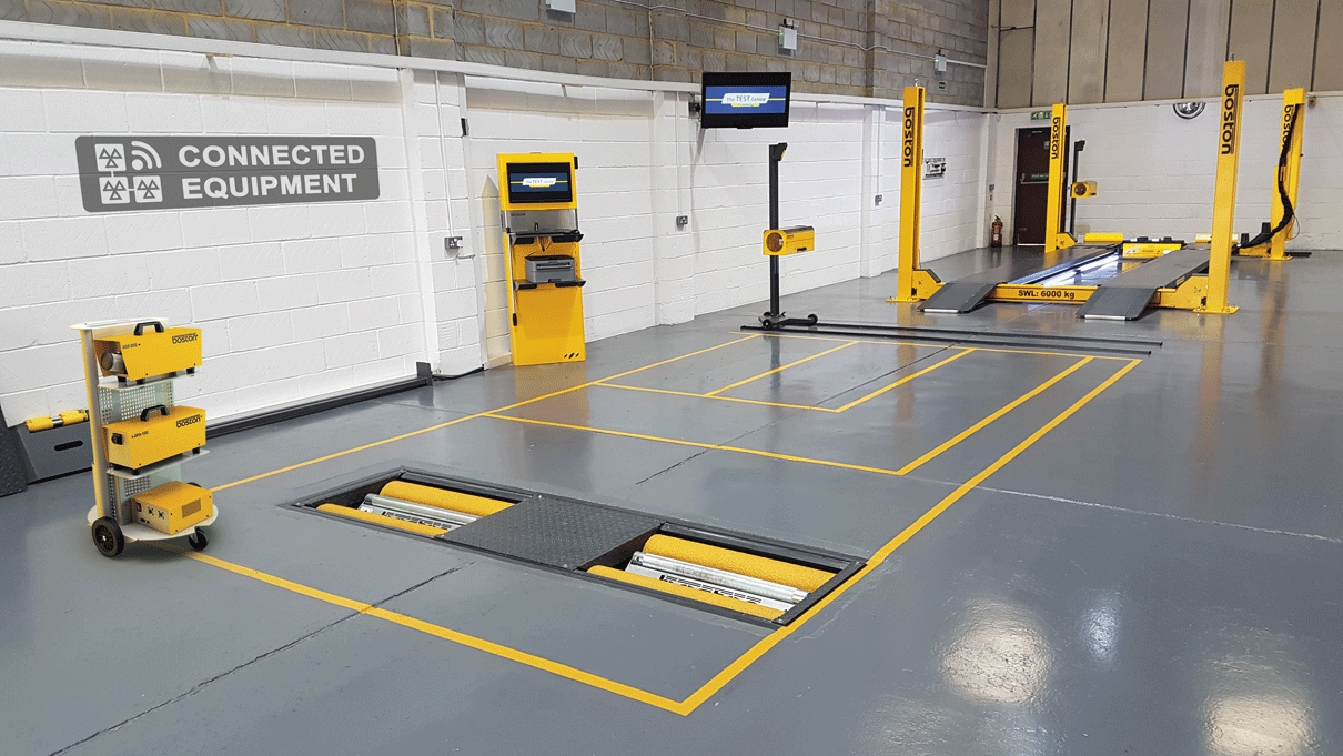 MOT Equipment Class 7 Test Lane