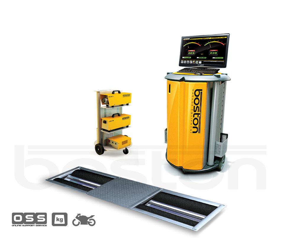 D402 High Quality Roller Brake Tester for Official Vehicle Testing