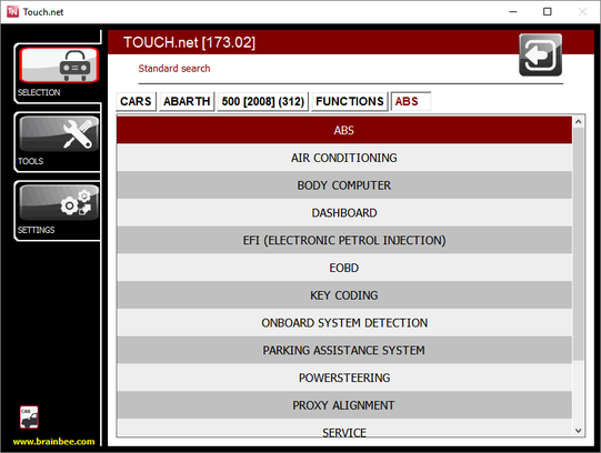 F-Touch - PC Operated Vehicle Diagnostics Tool