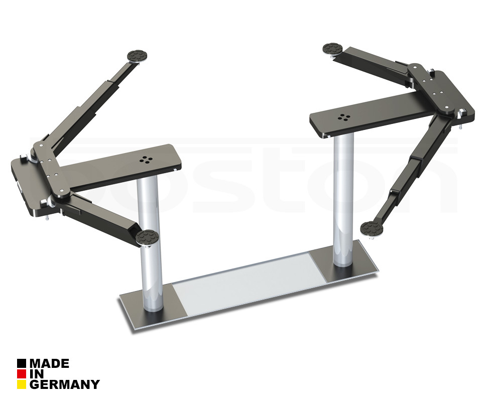 3.5T In Ground Lift Swivel Arms Boston Garage Equipment