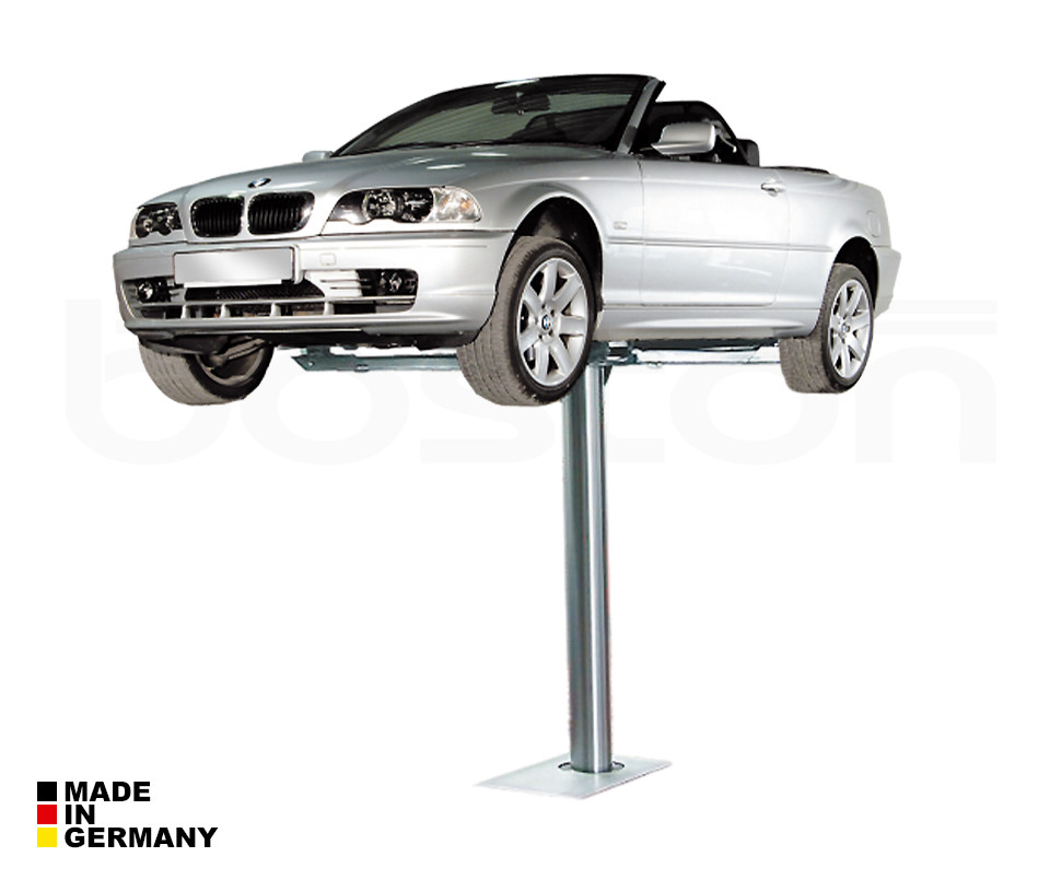 2.5T In Ground Lift Single Ram Boston Garage Equipment