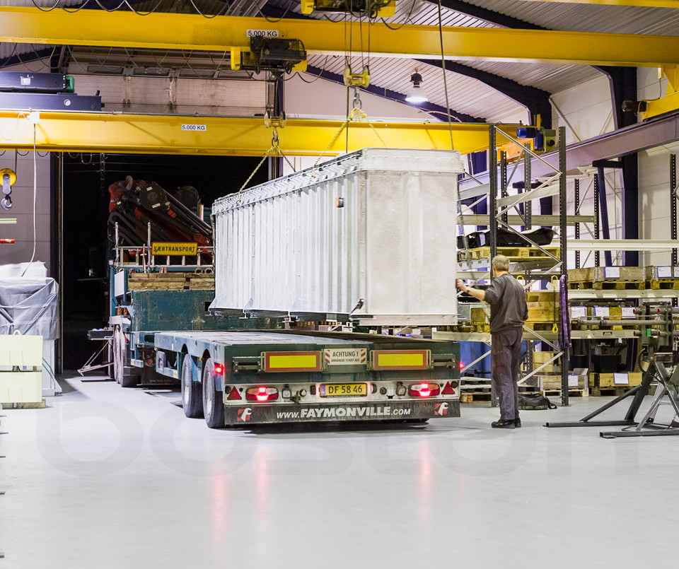 45T In Ground Lift 3 Columns Boston Garage Equipment