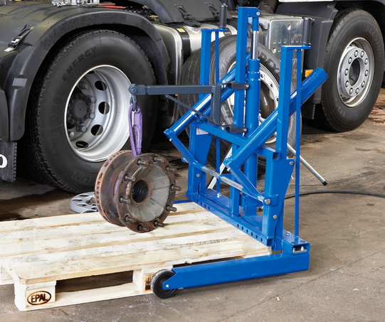 0.5T Hydraulic Wheel Trolley for Cars and Trucks