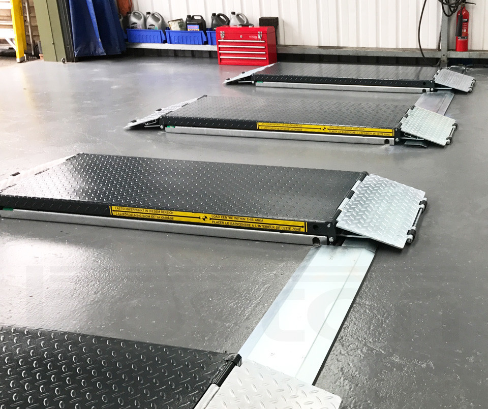 Scissor Lift 3.5T Car Lifts Boston Garage Equipment