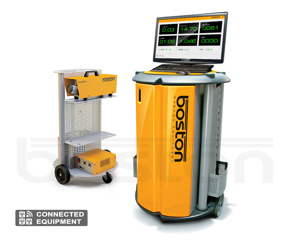 Gas Analyser Car Emissions Boston Garage Equipment