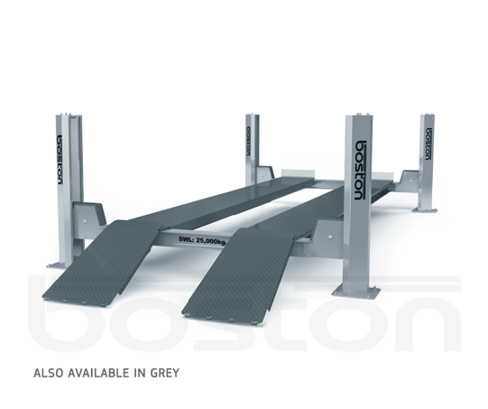 25T, 8m Commercial Vehicle Four Post Lift