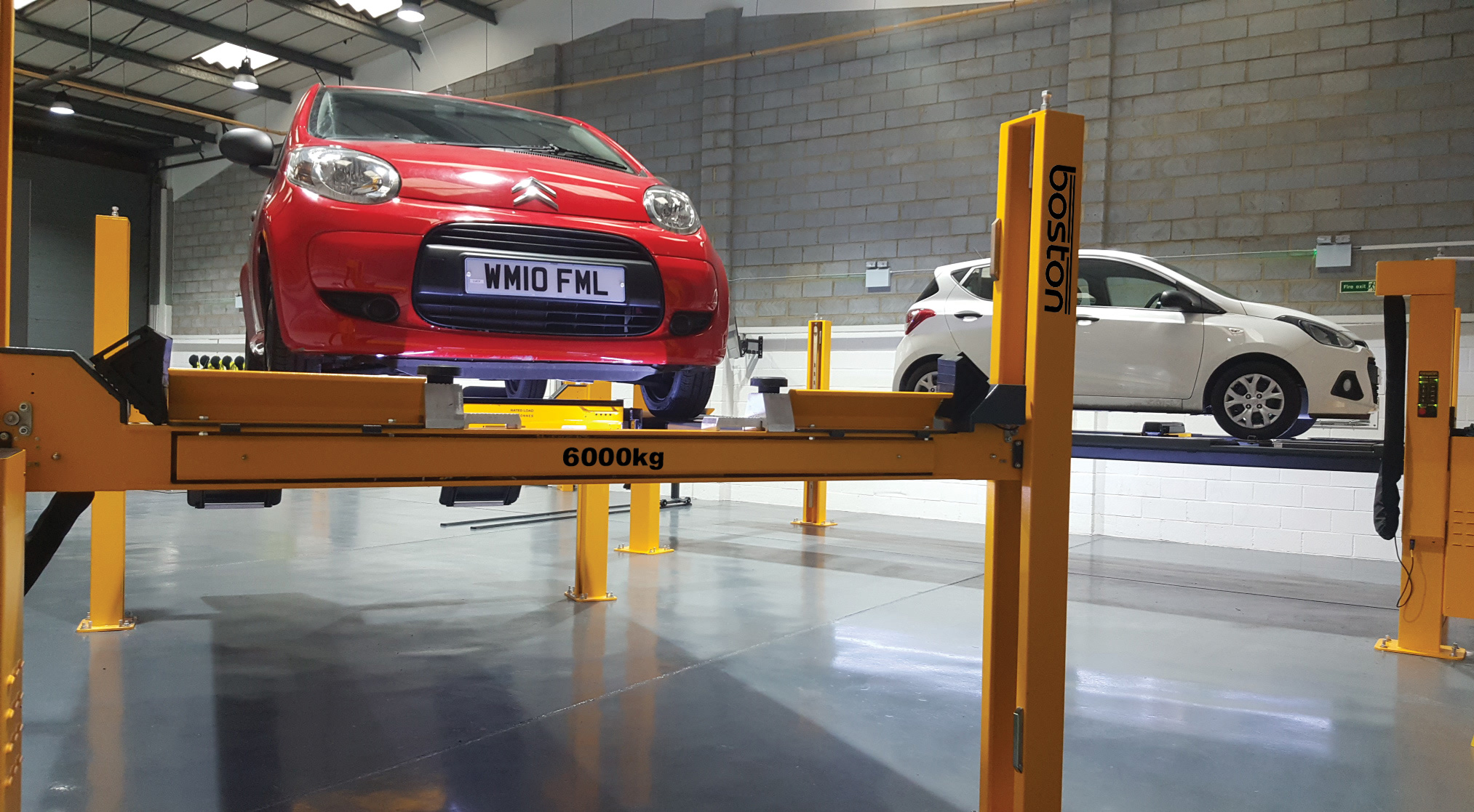 Four Post Lifts MOT Vehicle Lifts Any Post Control Trusted Garage
