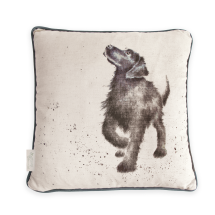 Walkies Labrador Cushion by Wrendale Designs