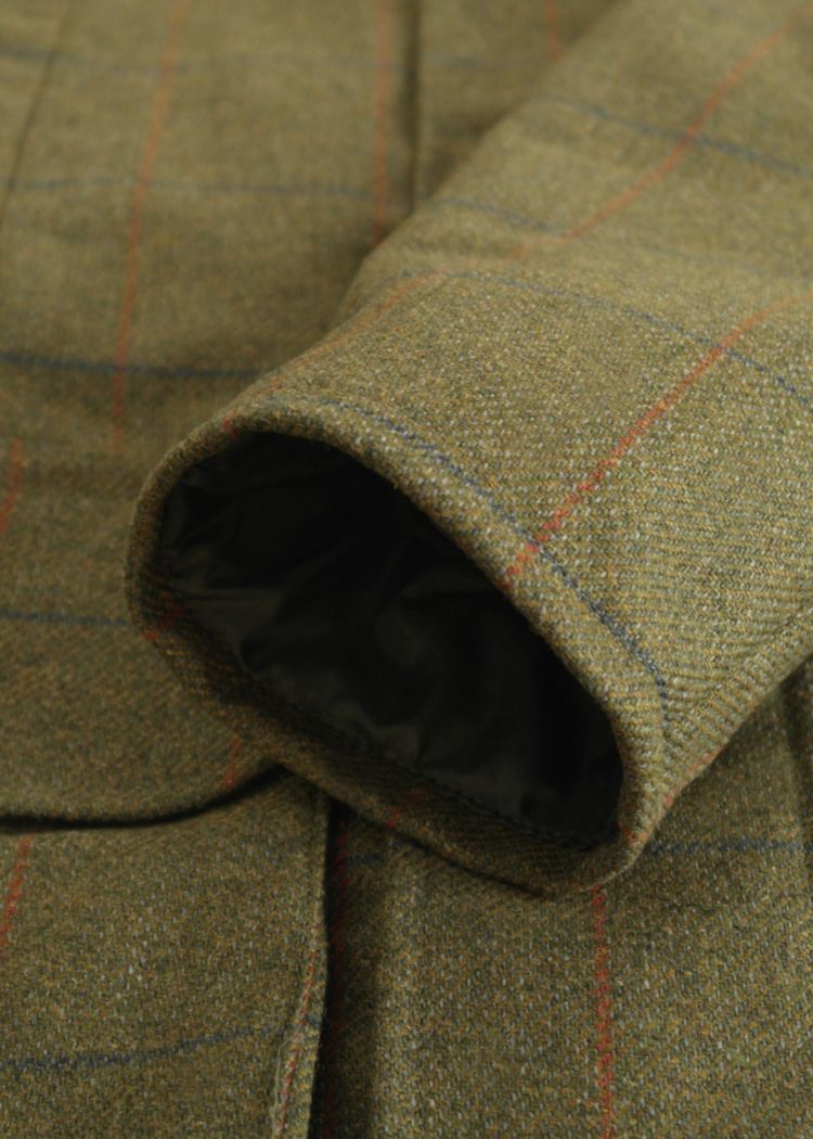 Alan Paine Rutland Tweed Coat | Dark Moss | Men's shooting jackets