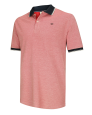 Kinghorn Polo Shirt-Contrast Red