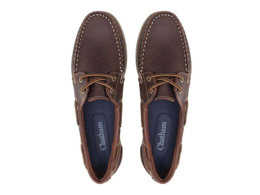 A sporty take on a classic, lace up boat shoe, Willow in dark brown is..
