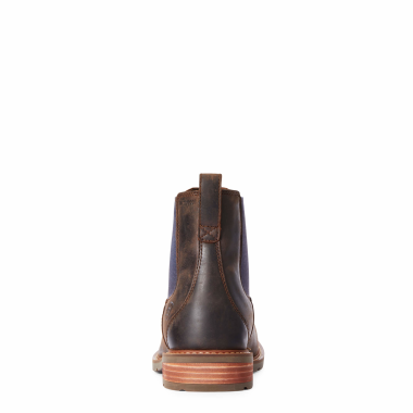 Ariat Men's Wexford H2O Boots-Mocha/Navy