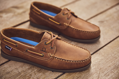 The Deck II G2 Premium Leather Boat Shoes-Mens-Walnut-PROMO EDITION