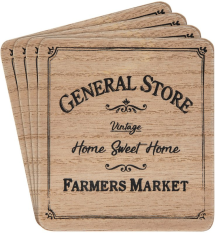 General Store set of Coasters