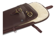 BYLAND SHOTGUN SLIP WITH FLAP, ZIP AND CARRY HANDLES