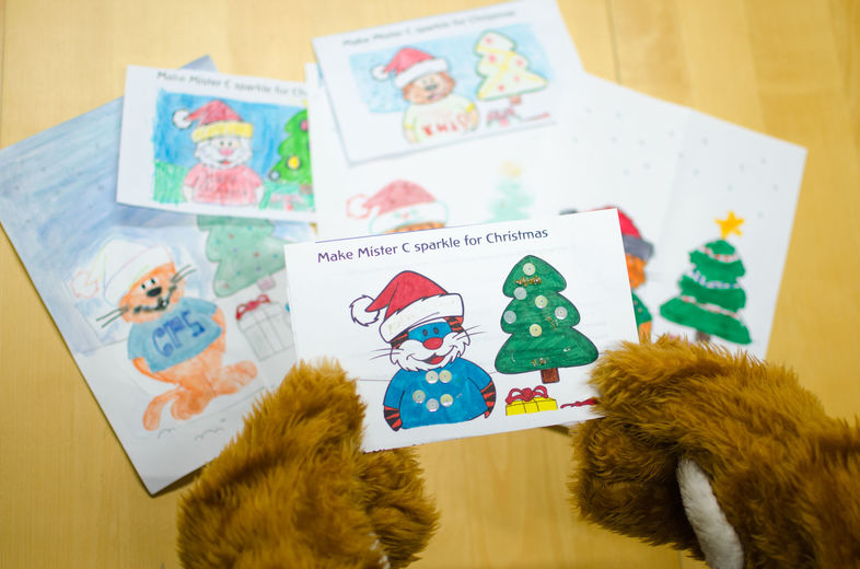 Mister C's Christmas Colouring Competition Winner
