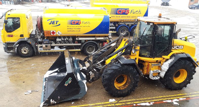 Thank you to the big yellow digger