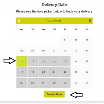 20 - Delivery Date Selection