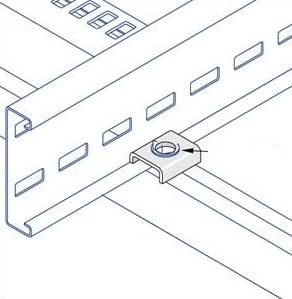 Cable Tray Hold Down