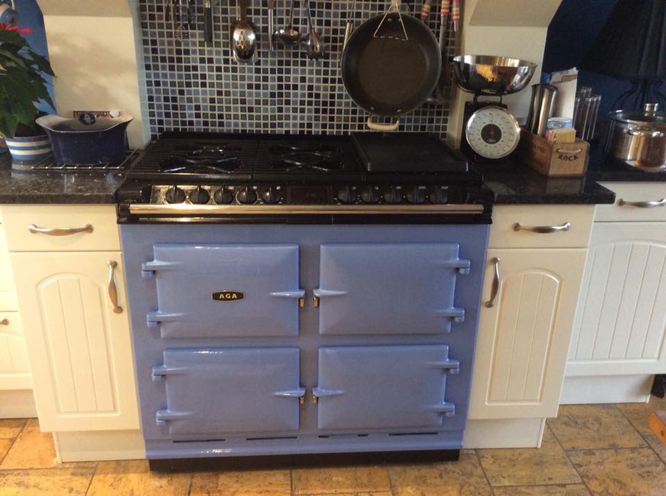 gas fired aga cooker