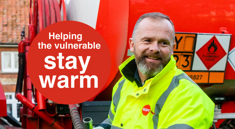 Goff supports UKIFDA's Cold Weather Priority scheme