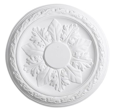 Canterbury Floral Silicone Ceiling Rose Mould (35cm dia)