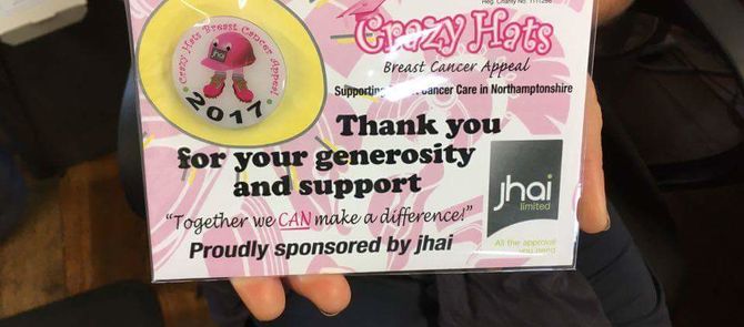 Badges boost Crazy Hats charity fundraising