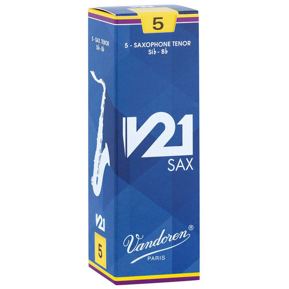 Vandoren V21 Tenor Saxophone Reeds (Box of 5)