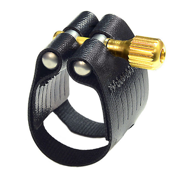 Rovner Light Black L12 Bb Tenor Sax Ligature for metal mouthpiece